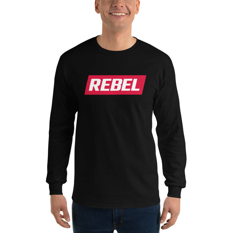 Load image into Gallery viewer, REBEL Logo- Unisex Long Sleeve Shirt
