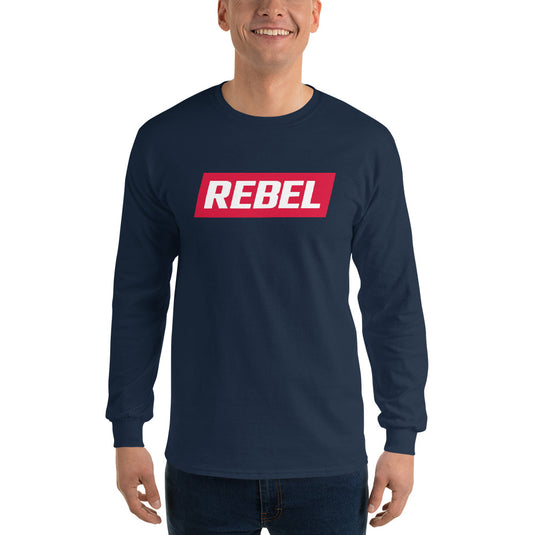 REBEL Logo- Unisex Long Sleeve Shirt