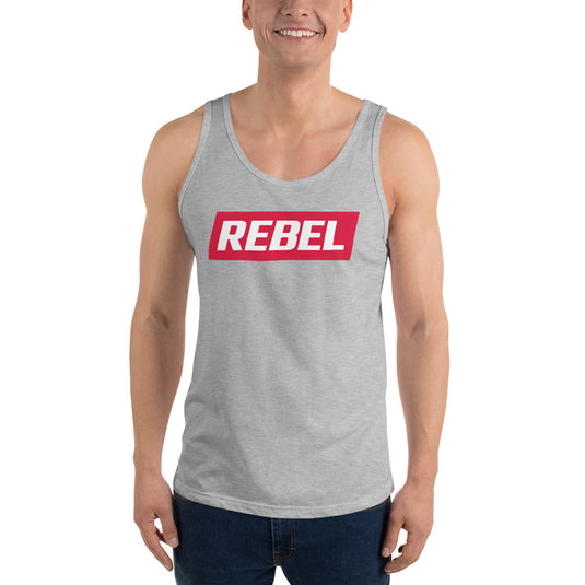 REBEL Logo- Unisex Tank Top