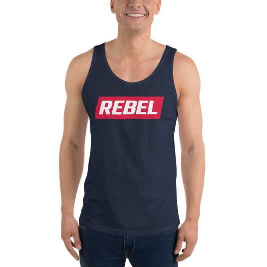 REBEL Logo- Unisex Tank Top