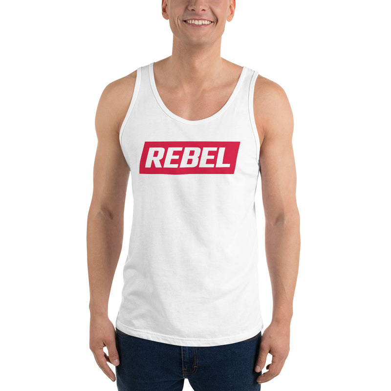 Load image into Gallery viewer, REBEL Logo- Unisex Tank Top
