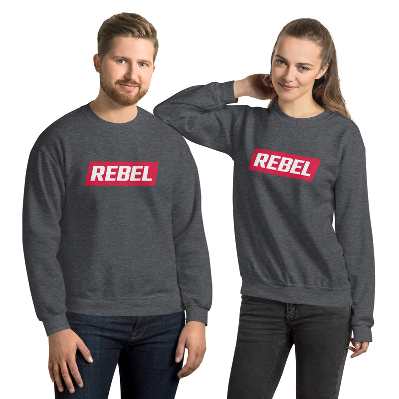 Load image into Gallery viewer, REBEL Logo Unisex Sweatshirt
