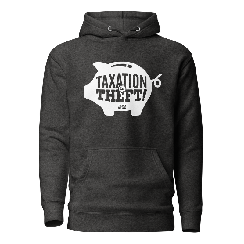 Load image into Gallery viewer, Taxation is Theft Unisex Hoodie
