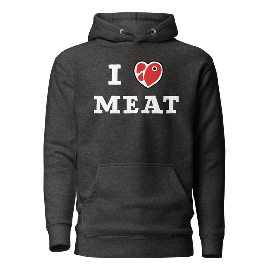 I Love Meat Unisex Hoodie