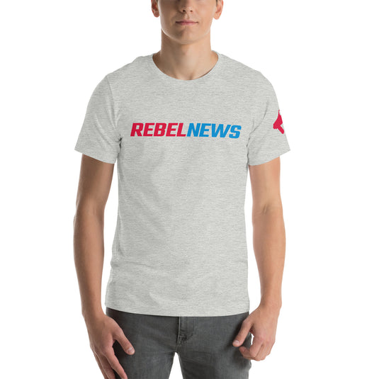 Rebel News Typography Logo- Unisex T-Shirt