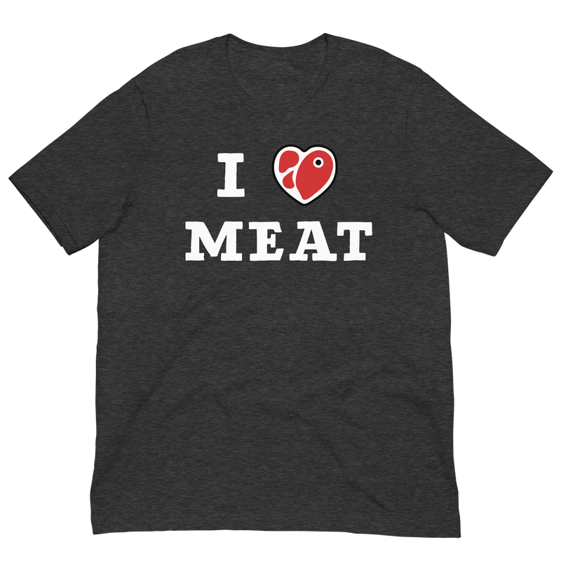 Load image into Gallery viewer, I Love Meat Unisex T-Shirt
