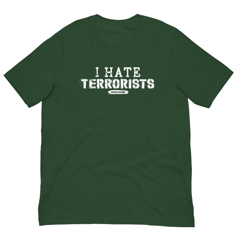 Load image into Gallery viewer, I Hate Terrorists Unisex T-Shirt
