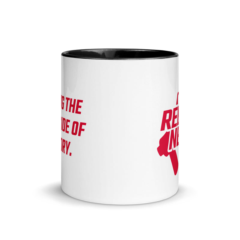 Load image into Gallery viewer, Rebel News Horn Logo (Red)- Two-Tone Mug
