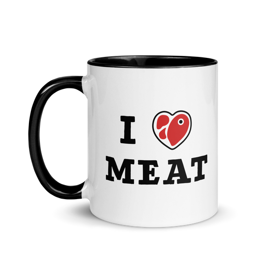 I Love Meat Mug