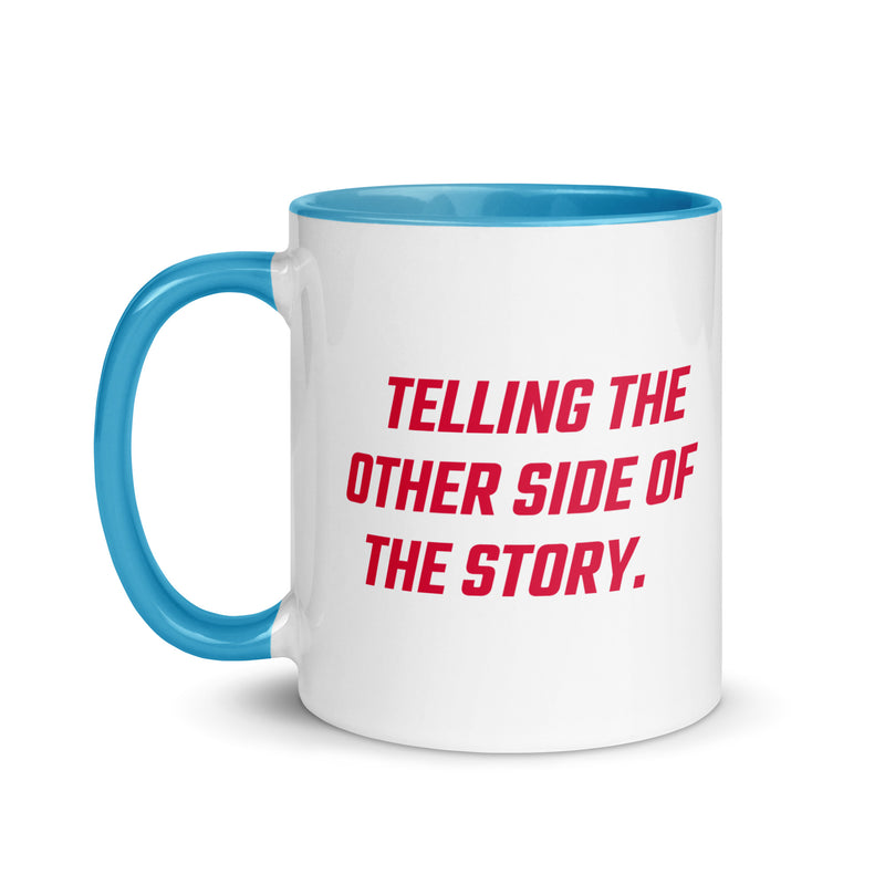 Load image into Gallery viewer, Rebel News Horn Logo (Red)- Two-Tone Mug
