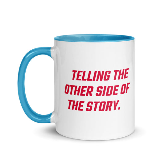 Rebel News Horn Logo (Red)- Two-Tone Mug