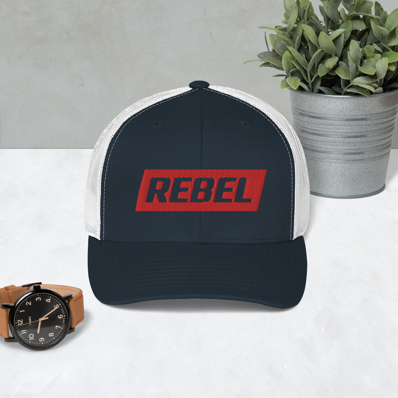 Load image into Gallery viewer, REBEL - Trucker Cap
